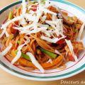 Spaghettis multigrains au poulet et aux légumes[...]
