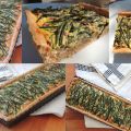 Tarte aux asperges sauvages {pâte à la farine[...]