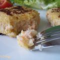 Croquettes de pommes de terre au saumon