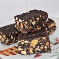 Barres énergétiques aux chocolat et fruits secs