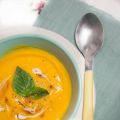 Velouté de potimarron et basilic, Recette[...]