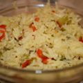 Riz au beurre à l'ail