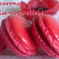 Macarons fraise-coquelicot et macarons[...]