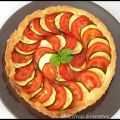 Tarte tomate courgette