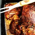 {Gigot d'agneau de sept heures, vin blanc,[...]