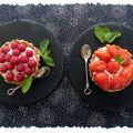 Tartelettes parfaites fraises-framboises et[...]