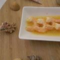 Crevettes marinées à l'orange