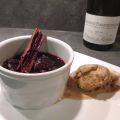 Pruneaux au vin rouge épicé