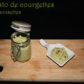 Pesto de courgettes