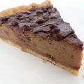 Flan pâtissier au café et pépites de chocolat