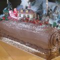 Bûche de Noël traditionnelle