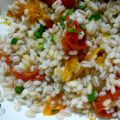 Salade d'orge citronnée aux tomates