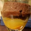 Baba au cacao, gelée à l