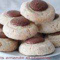 Biscuits amande et chocolat