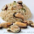 Risotto aux moules à la crème