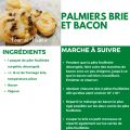 Dossier de Noël - Palmiers brie et bacon