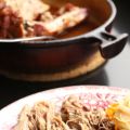 Gigôt d'agneau fumé et effiloché (Smoked pulled[...]