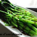 Salade de brocoli chinois 白灼芥兰 bái zhuó jièlán