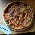 Tarte thon, tomate et moutarde