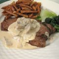 Steak à la sauce forestière