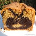 Cake marbré au chocolat noir amer et crème de[...]