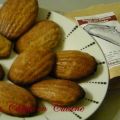 Madeleines au thé noir aromatisé 