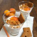 Trifle aux abricots, spéculoos et basilic