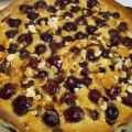 Tarte amandine aux cerises ...