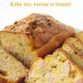 Cake aux surimi et fenouil