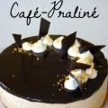 Entremet café praliné