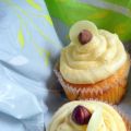 Cupcake Vanille/Citron à La Crème De Gingembre