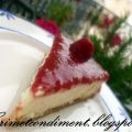 Cheese-cake au lemon curd et  aux fruits rouges