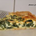Quiche aux épinards frais