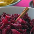 Compotée de betteraves et pommes à la cannelle