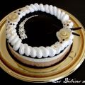 Entremet chocolat au lait/ chocolat blanc