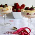 Verrines de tiramisù aux fraises