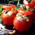 Petites tomates faircies pour l