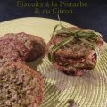 Biscuits à la Pistache & au Citron (Martha[...]