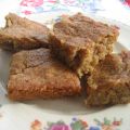Carrés aux noix et au caramel écossais