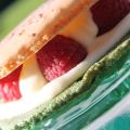 Macarons citron vert / framboise / piment[...]