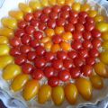 Tarte super facile aux tomates cerises et à la[...]