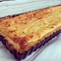 Tarte à la brousse et à l'orange.