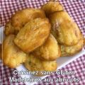 Madeleines aux abricots sans gluten