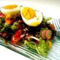 Salade niçoise, sauce aux anchois, Recette[...]