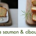 Cake saumon & ciboulette