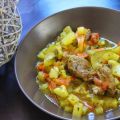 Tajine d’agneau aux légumes d'été