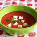 Menu 104 : ma super soupe fraise-feta !