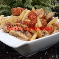 Pennes aux saucisses italiennes