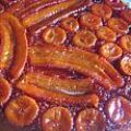 Gâteau aux bananes et crème aux airelles