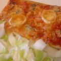 Pizza au jambon et trois fromages, Recette[...]